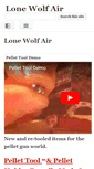 Mobile Screenshot of lonewolfair.com